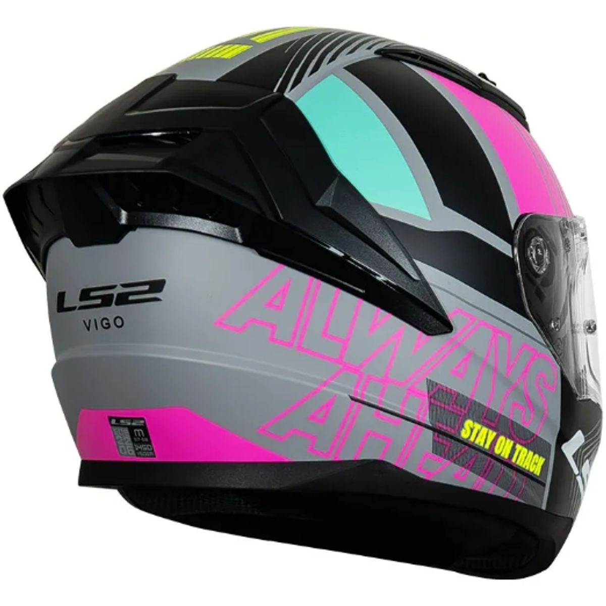 LS2 - CASCO MOTO LS2 INTEGRAL FF810 SHIFT GRIS ROSA MATE