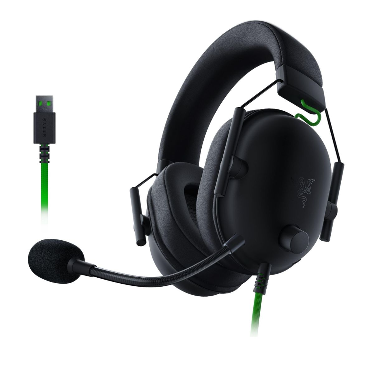 RAZER - Audifono Razer Blackshark V2 X USB 50MM Cancelacion 7.1 Negro RZ04-04570100-R3U1