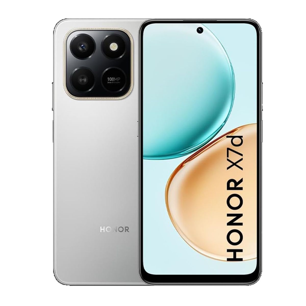 HONOR - Honor X7d 256GB 8GB Plata