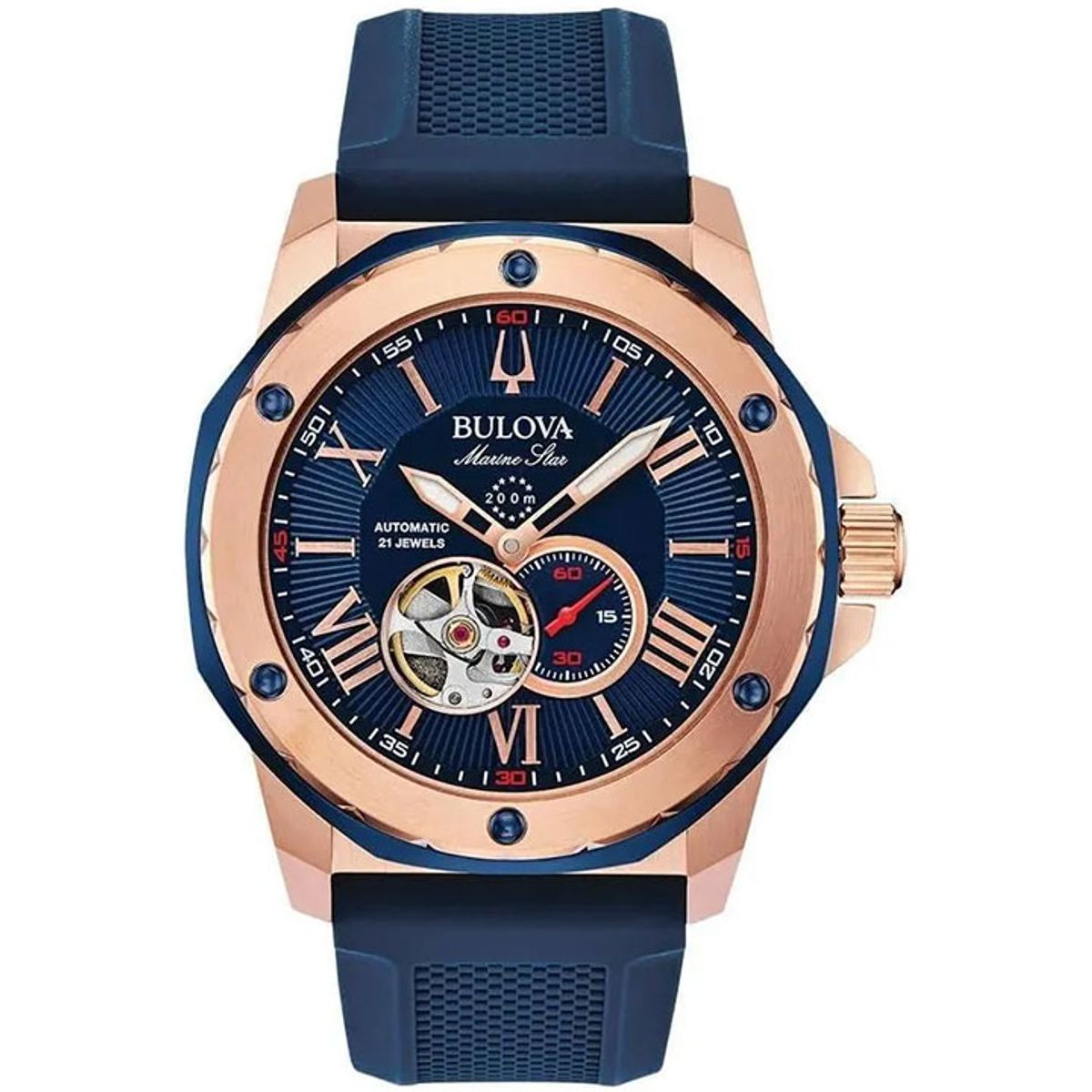 BULOVA - Reloj Bulova Marine Star Automático 98A227