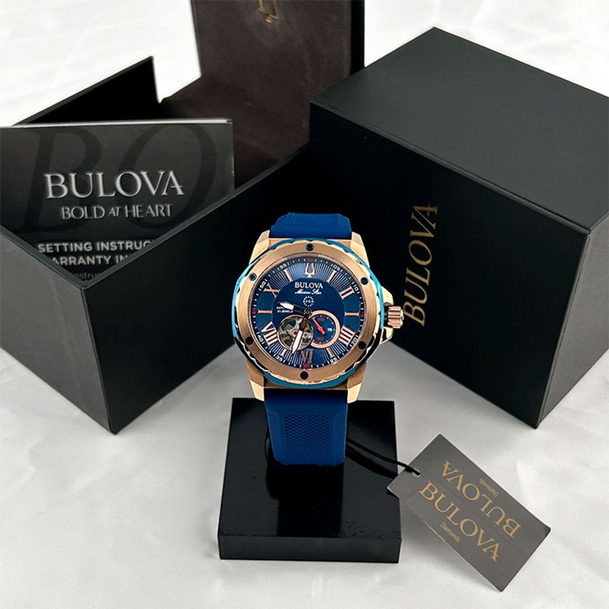 BULOVA - Reloj Bulova Marine Star Automático 98A227