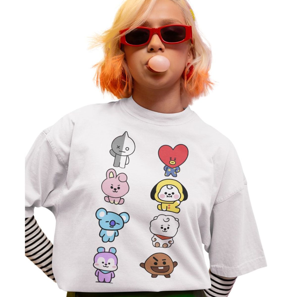 GENERICO - POLO OVERSIZE DE BTS - ECLIPSE