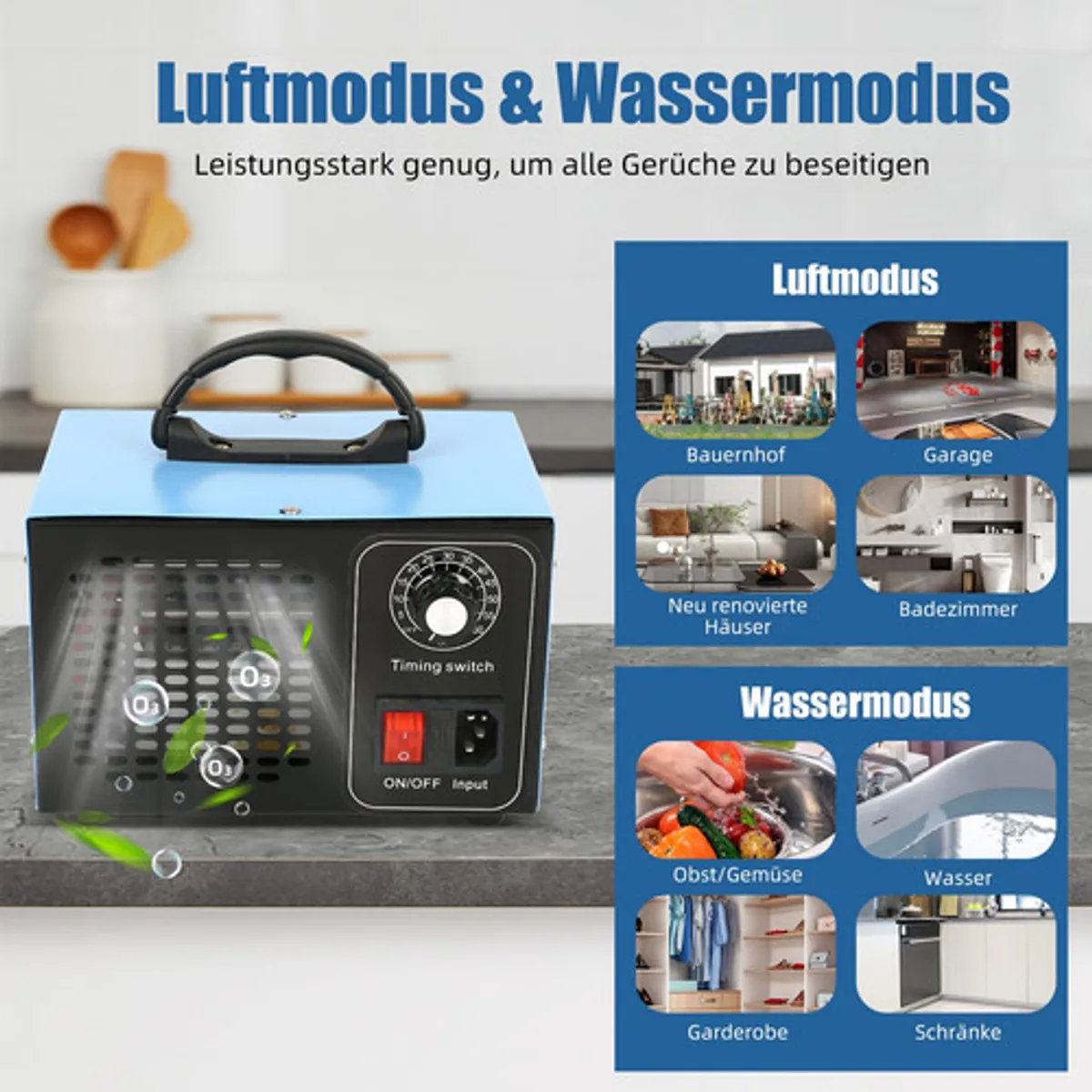 U BUY - Maquina Generadora De Ozono Profesionalpara Habitacio