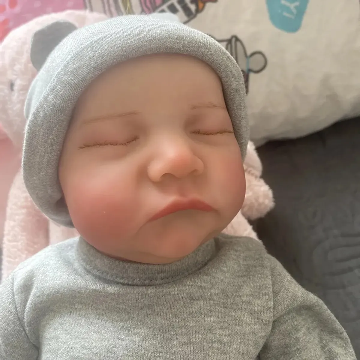 LSABEL RENACI - Renacer Bebé Muñeca De Cuerpo Completo De Silicona 46 Cm