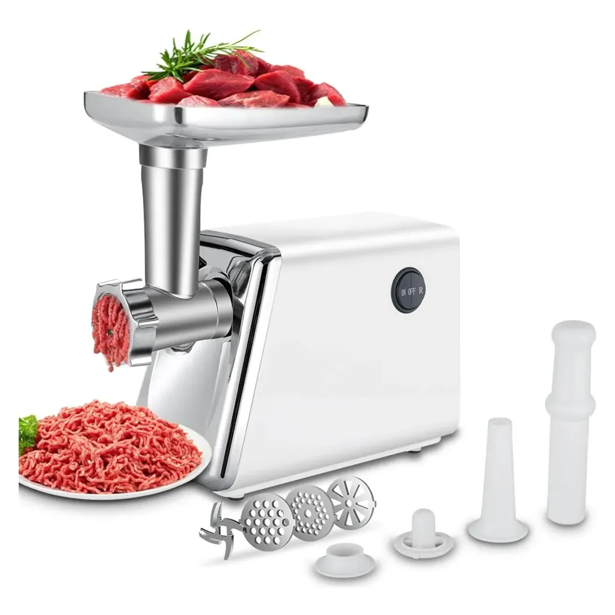 ANYHOGAR - Picadora de carne eléctrica carne picada 2800W