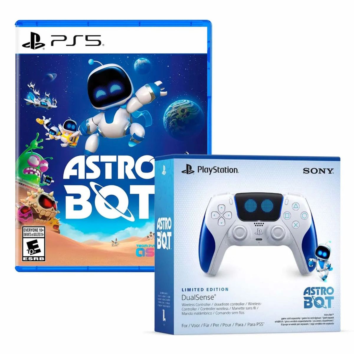 SONY - Mando Dualsense Astro Bot incluido Videojuego Astro Bot Playstation 5