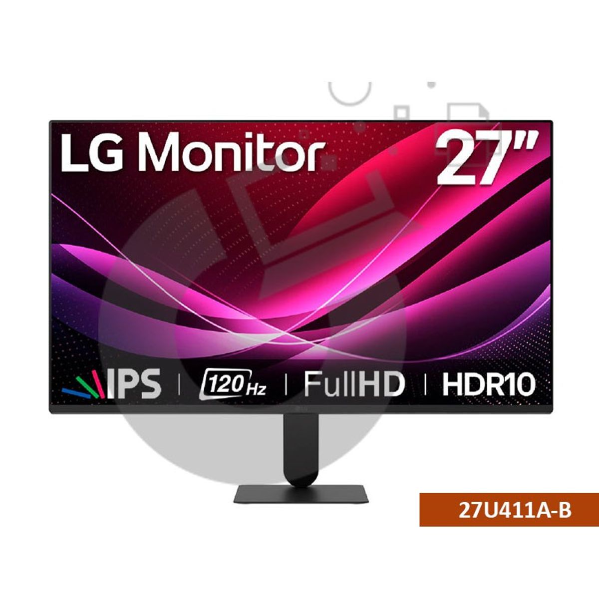 LG - MONITOR LG UltraGear 27U411A-B 27 IPS FHD 120Hz 1ms