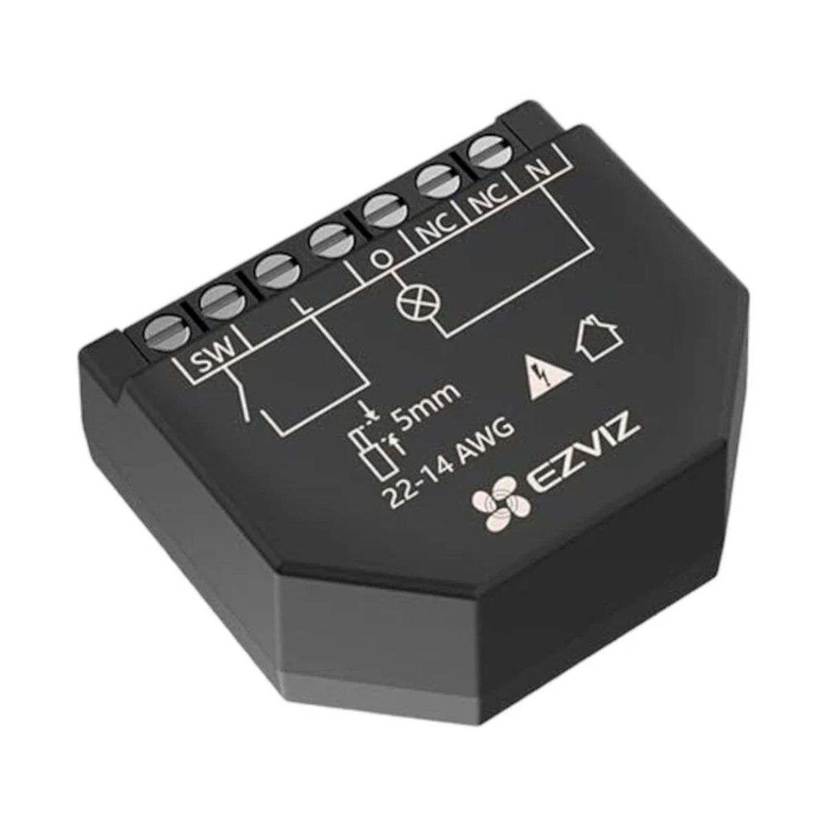 EZVIZ - RELE WI-FI INTELIGENTE EZVIZ 1PM T35 NEGRO