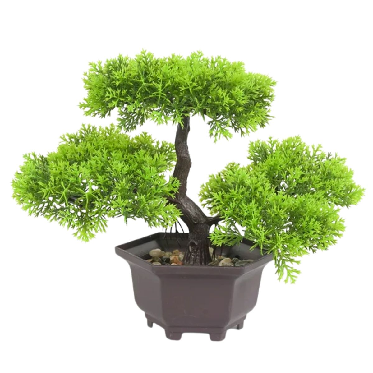 INSPIRA MARKET - Arbol Bonsai Planta Decorativa Artificial 24 cm