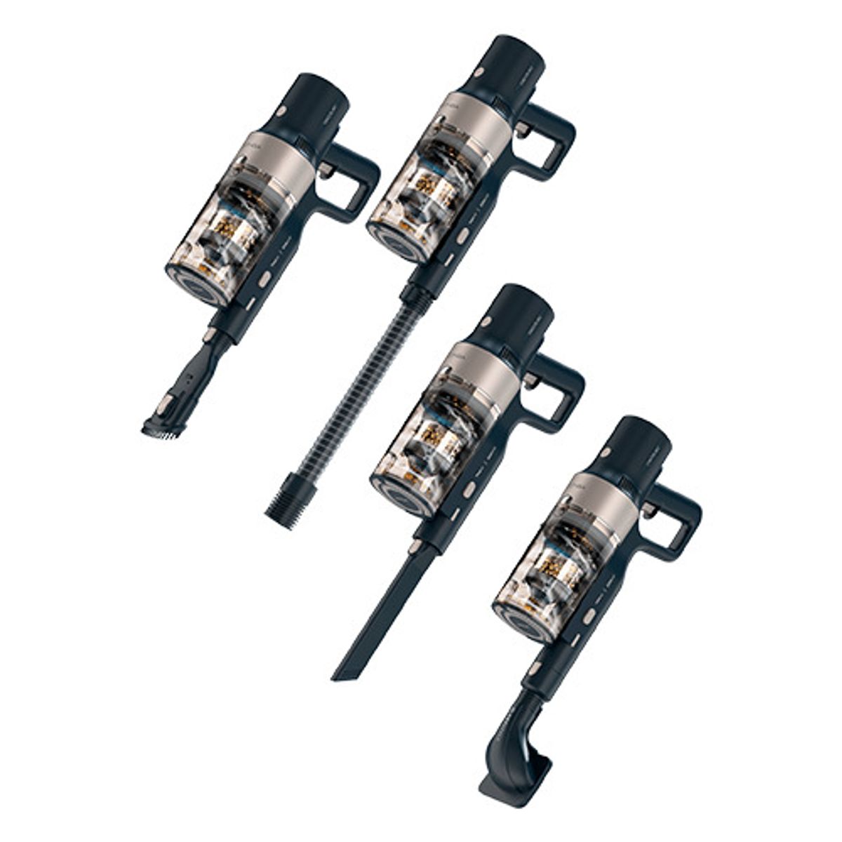 CECOTEC - Aspirador Escoba Sin Cable Conga Rockstar 5500 Hurricane Station Pet Flex