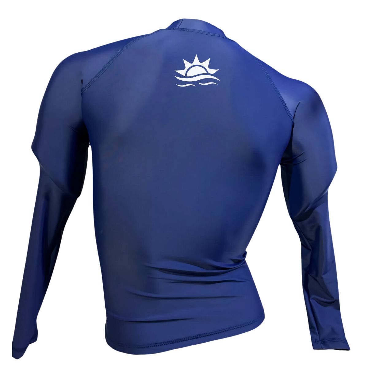 AQUA&MODA - LICRA CON PROTECCIÓN UV AQUAMODA LAMSURFA SURF UNISEX AZUL LOGO BLANCO REFLECTIVO