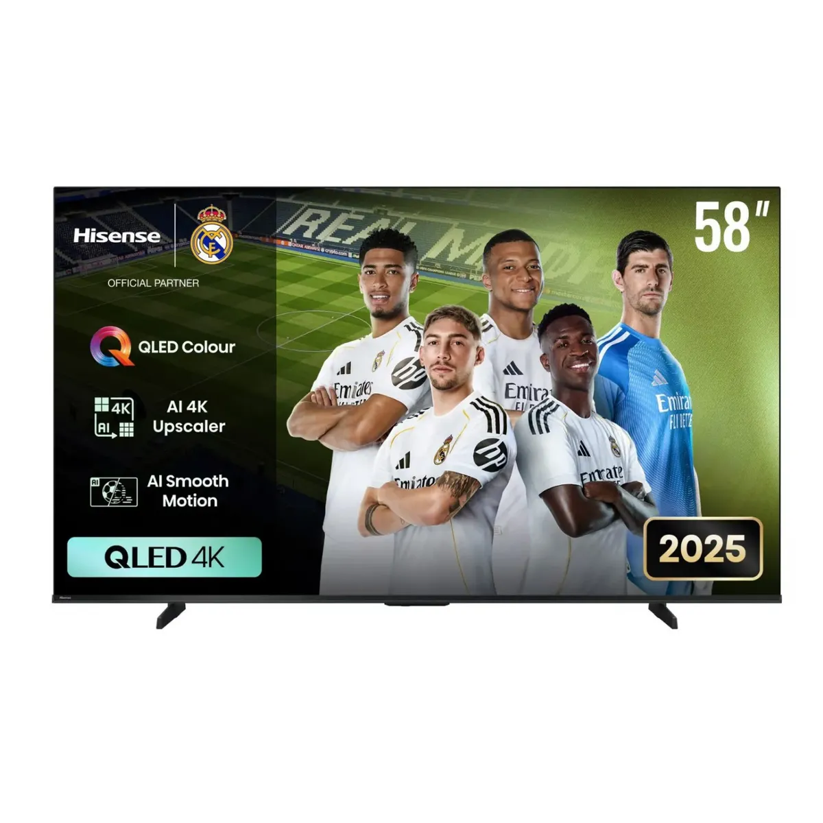 HISENSE - Televisor Hisense 58 58Q6QV QLED 4K 2025 + Soundbar Nex