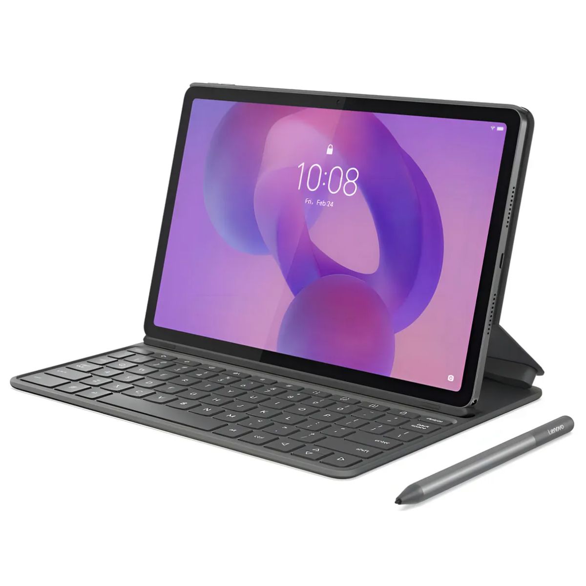 LENOVO - Tablet Lenovo Ideatab 5g Lte 8gb 256gb Teclado + Lápiz Luna Grey