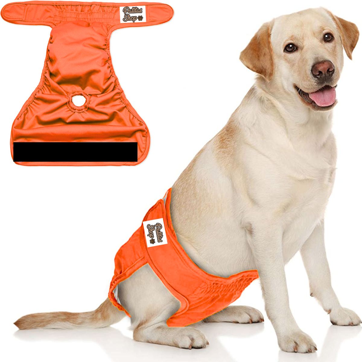GENERICO - TWOPACK 02 Pañales Reutilizables Ecológicos PATITAS SHOP de TELA para CELO Hembra XL