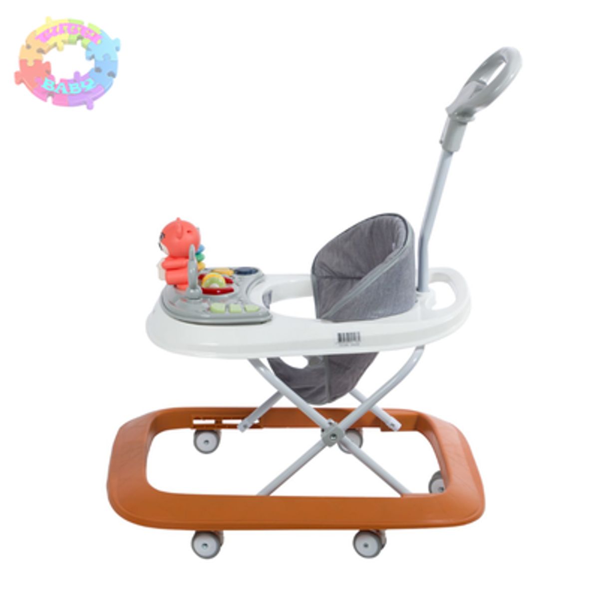 EBABY - ANDADOR MUSICAL DIDACTICO PARA BEBES VARI - ANARANJADO