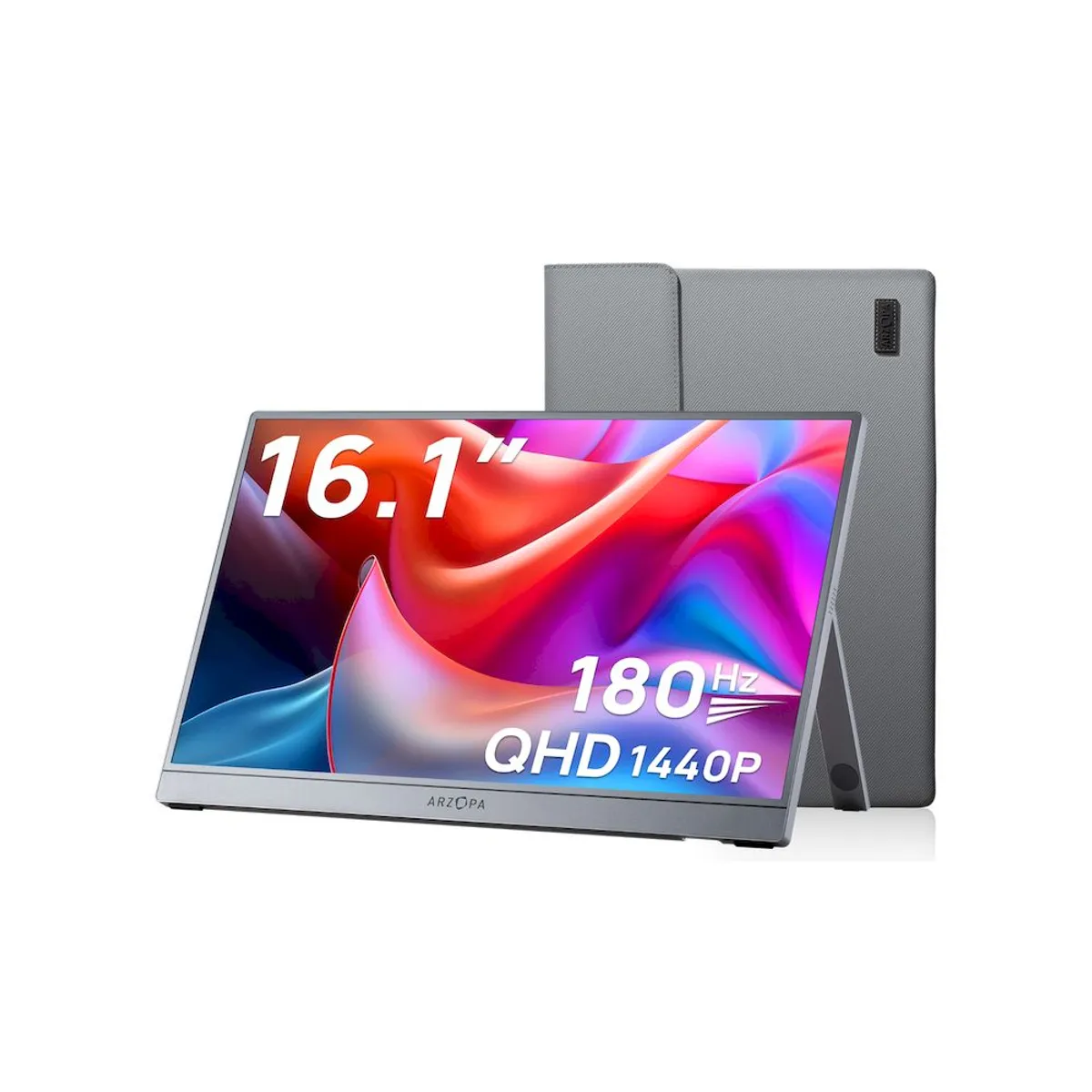 GENERICO - MONITOR PORTÁTIL ARZOPA Z3FC 161 25K 180HZ IPS USB C HDMI DEX