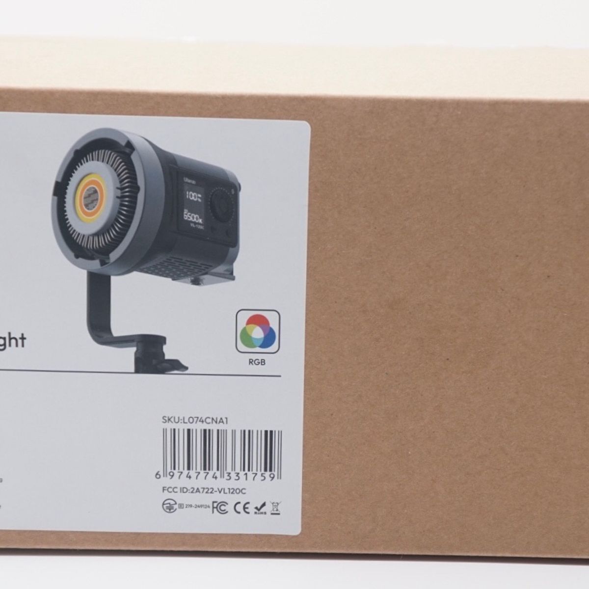 ULANZI - Ulanzi V-Mount Light  Serie de luces LED potentes con alimentación V-Mount para video y producción