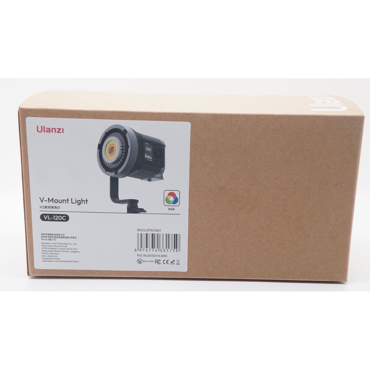ULANZI - Ulanzi V-Mount Light  Serie de luces LED potentes con alimentación V-Mount para video y producción
