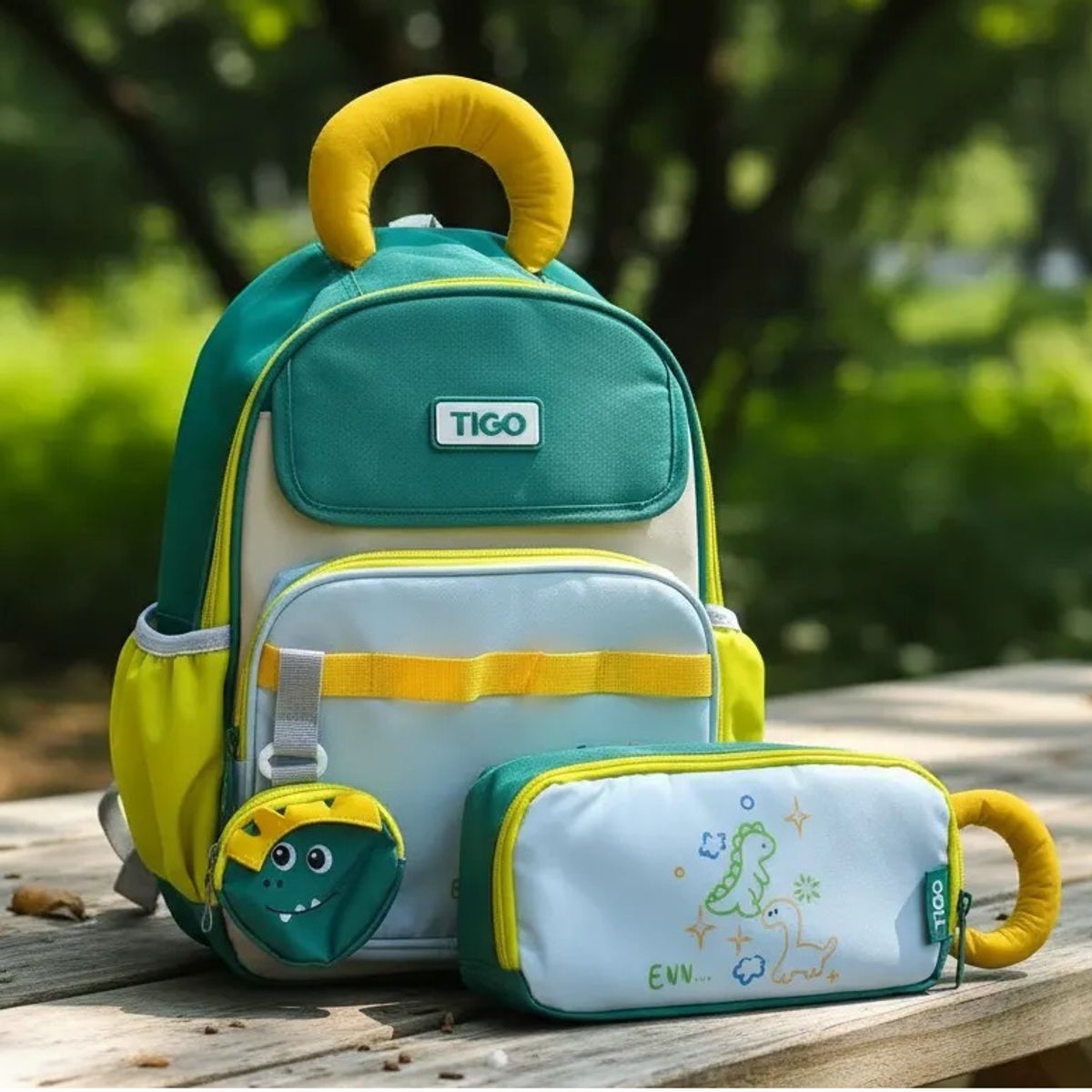 TIGO - MOCHILA PARA NIÑO KINDER -TIGO 2 PIEZAS