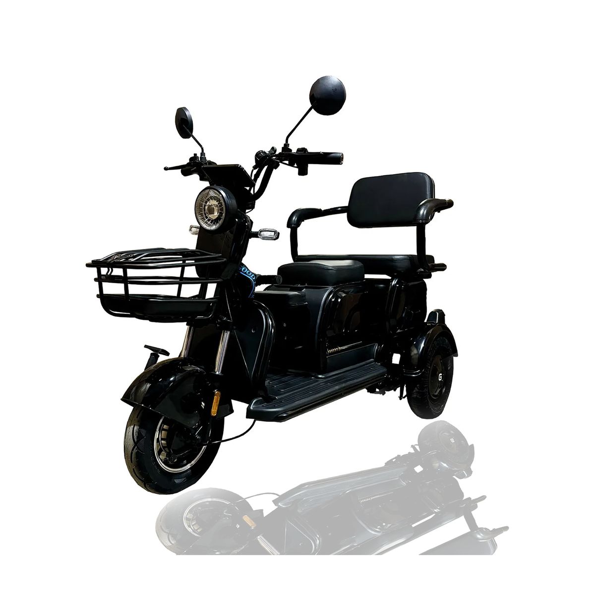 EVERBEST - Trimoto Eléctrica 1200w Pro 60kmh Bateria Lithium