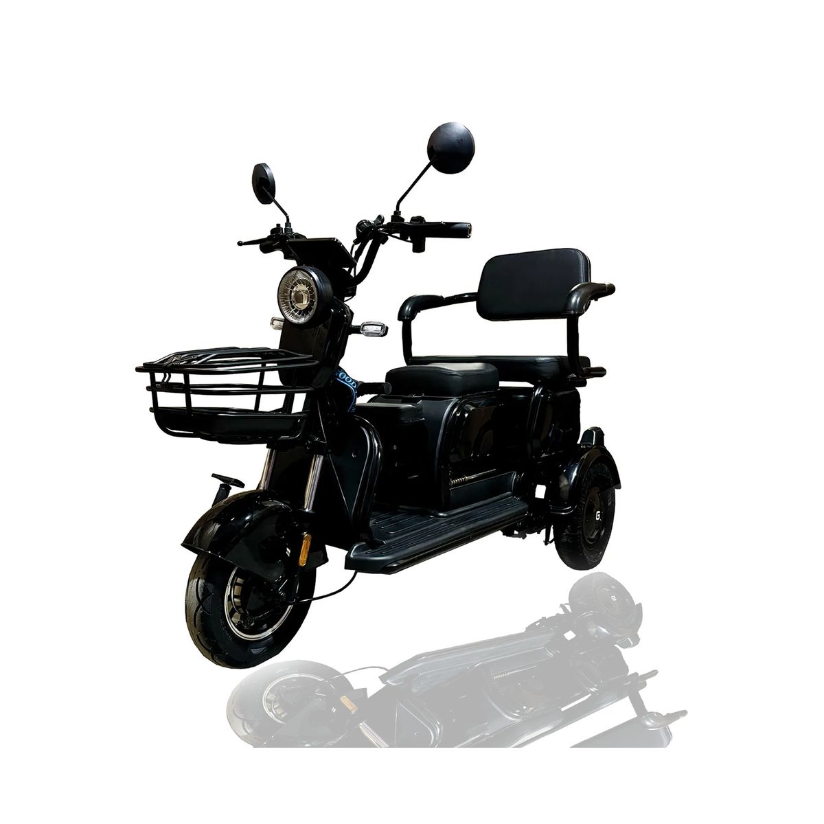 EVERBEST - Trimoto Eléctrica 1200w Pro 60kmh Bateria Lithium