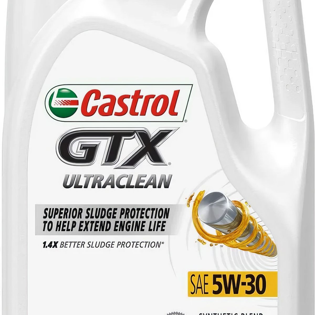 CASTROL - Aceite de Motor GTX Ultra Clean Doble Acción 5W-30 Galón