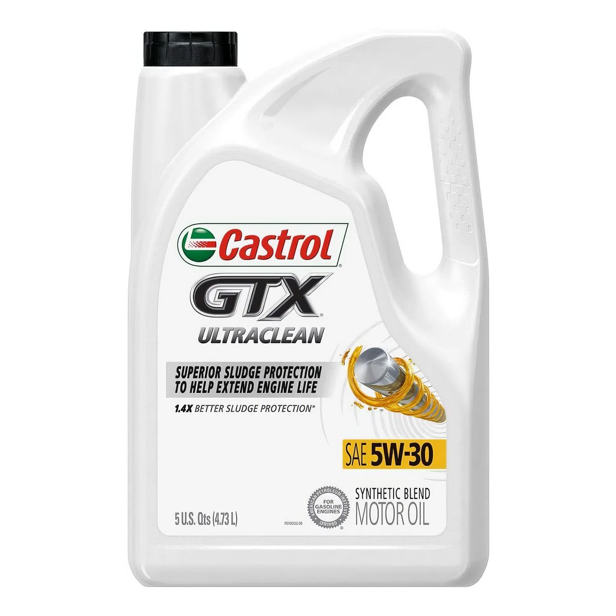 CASTROL - Aceite de Motor GTX Ultra Clean Doble Acción 5W-30 Galón