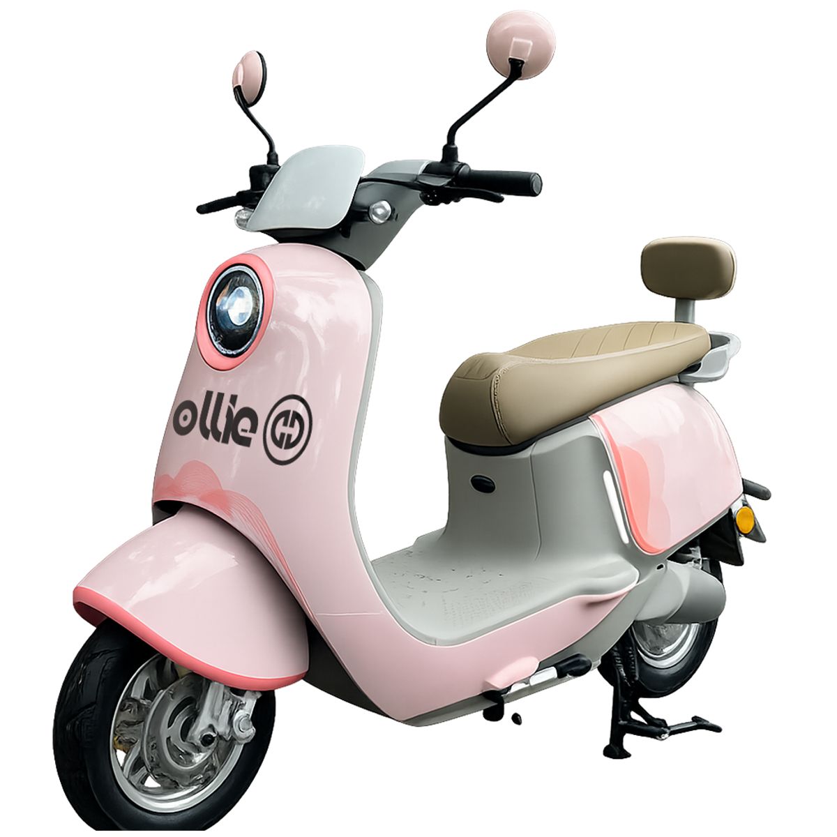 OLLIE - Moto Eléctrica Ollie 48v -20ah Rosa con Batería Extraíble