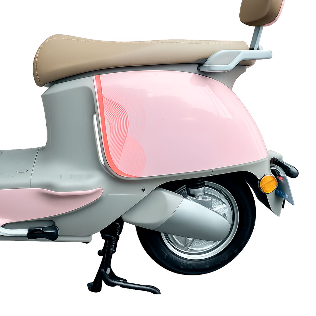 OLLIE - Moto Eléctrica Ollie 48v -20ah Rosa con Batería Extraíble