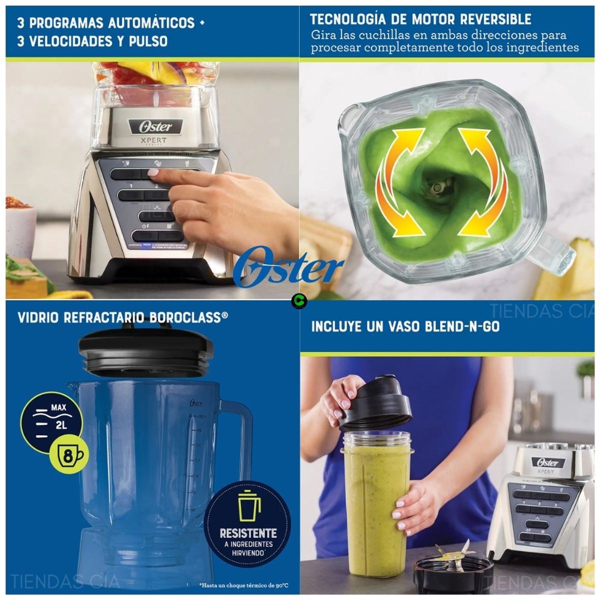 OSTER - Licuadora Oster XPERT SERIES BLST3A-CPG