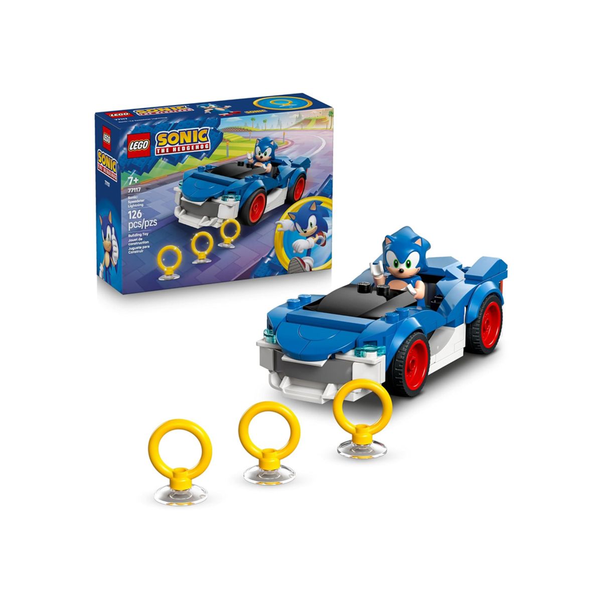 LEGO - LEGO The Hedgehog Sonic Speedster Lightning Race 77117