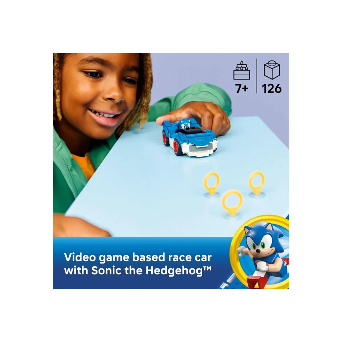 LEGO - LEGO The Hedgehog Sonic Speedster Lightning Race 77117