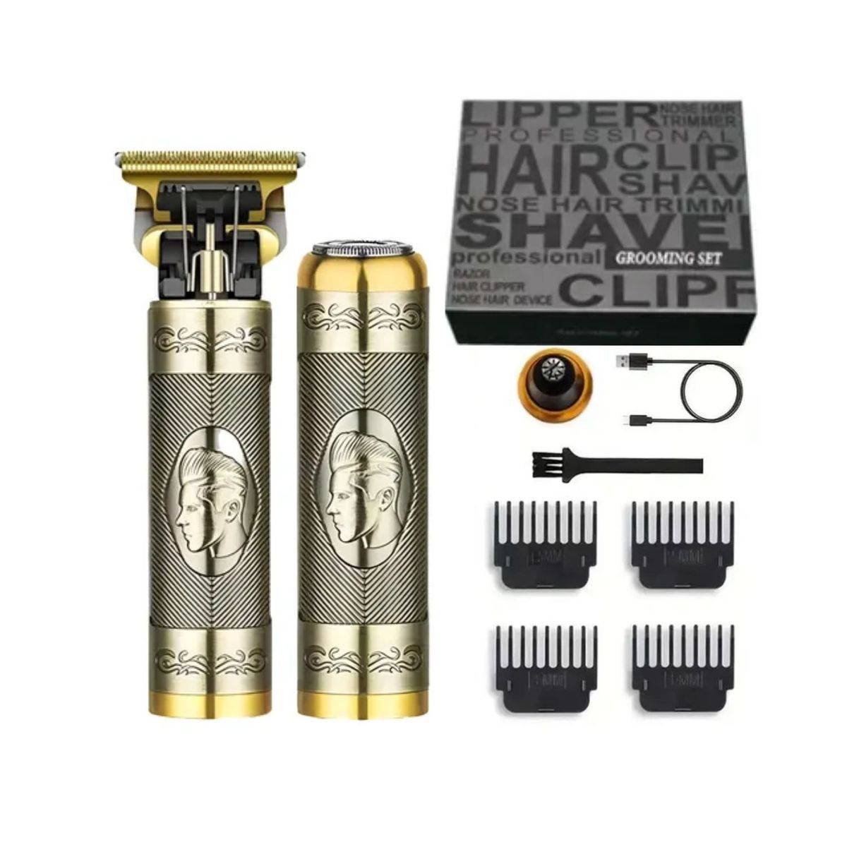 OEM - Maquina Afeitar Trimmer 3 En 1 Barba Y Nariz