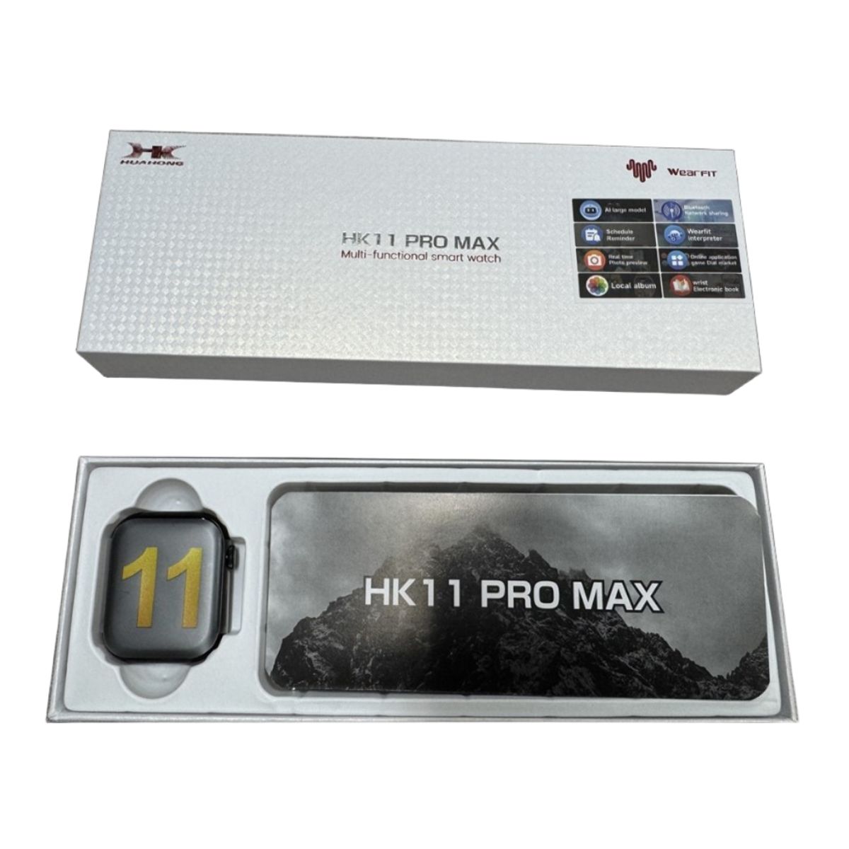 GENERICO - Smartwatch HK11 Pro Max Full Negro