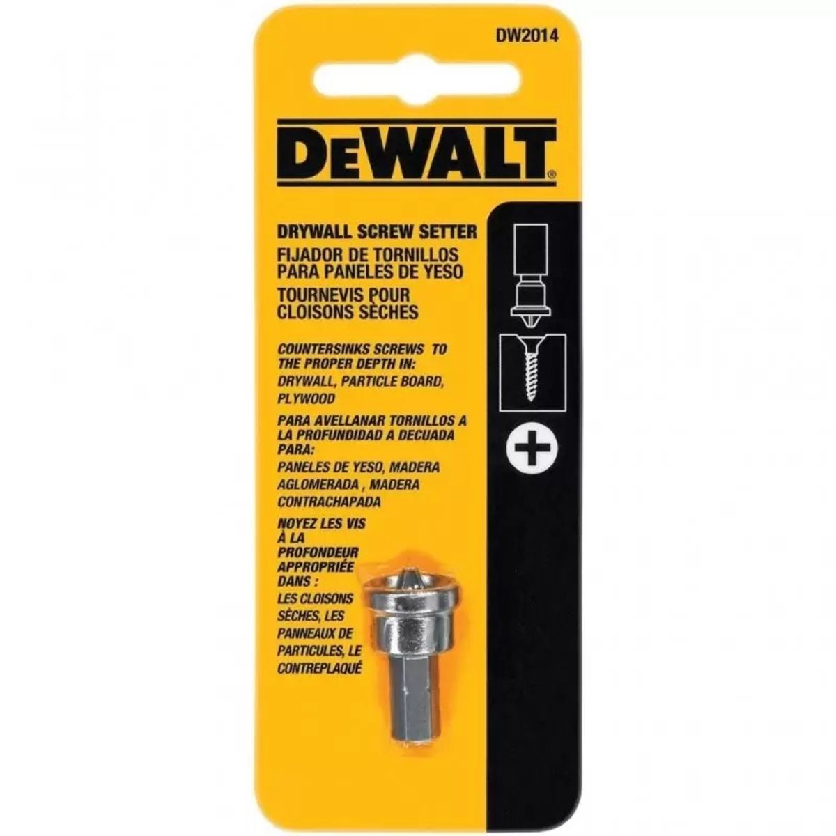 DEWALT - Fijador de tornillos para Drywall Dewalt DW2014 Z