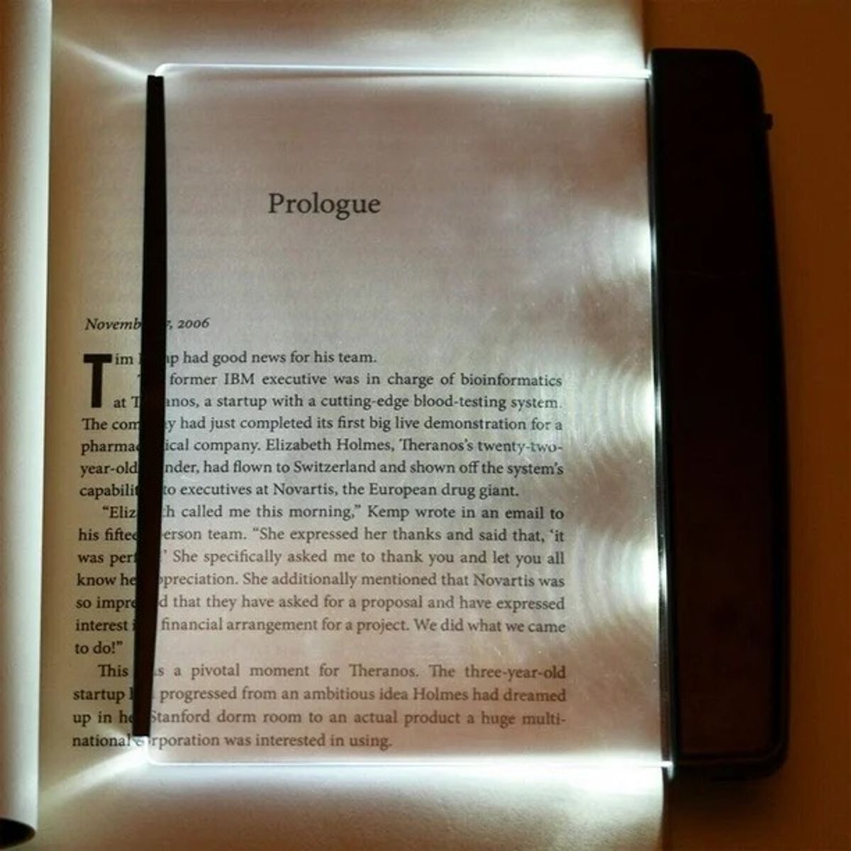 GENERICO - LUZ LED LÁMPARA DE LECTURA  DE LIBRO PORTÁTIL PARA VIAJE