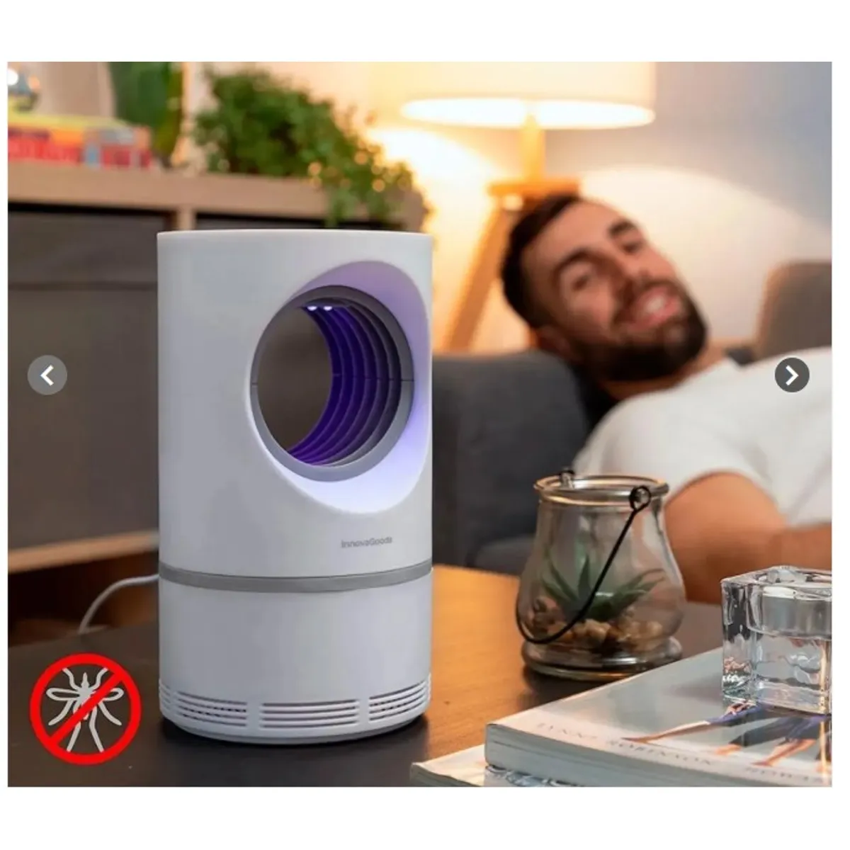 GENERICO - LÁMPARA  ZANCUDOS MOSQUITOS INSECTOS SIN QUÍMICOS