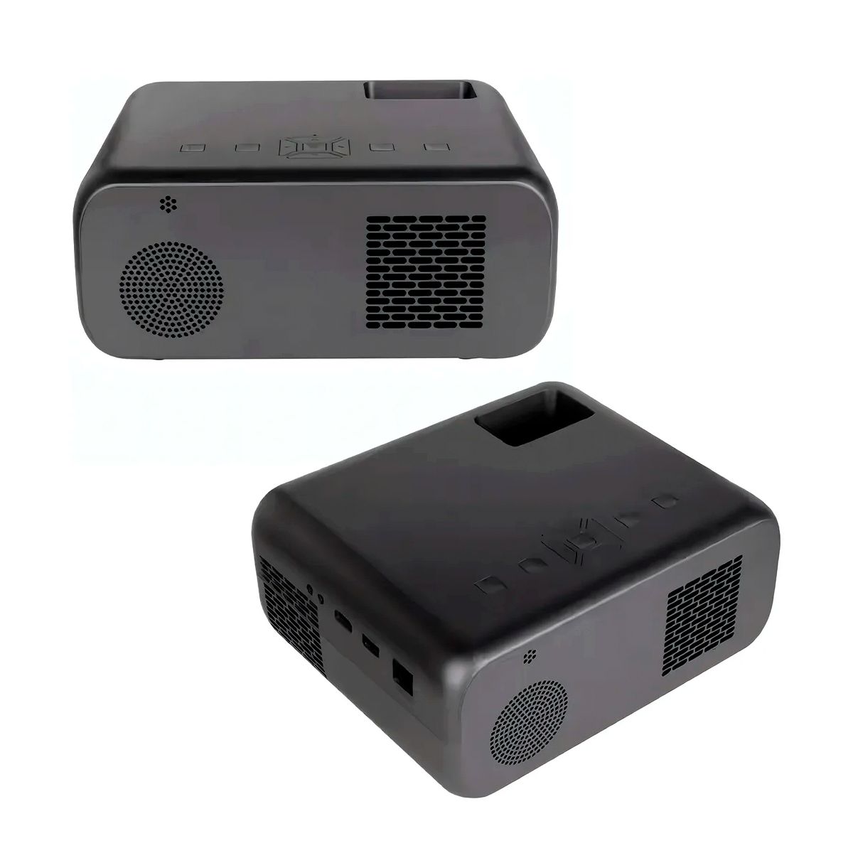 OWLENZ - Proyector Smart Owlenz SD550 Enfoque Manual + Ecran 80 Pulgadas Blanco