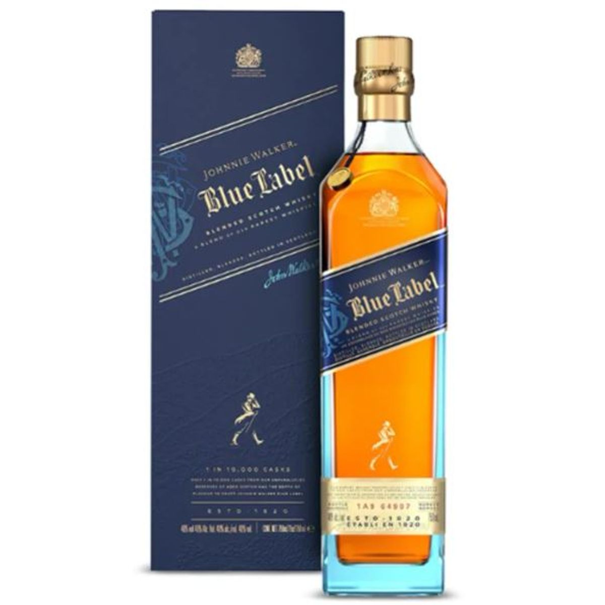 JOHNNIE WALKER - Whisky Johnnie Walker Blue Label 750mL