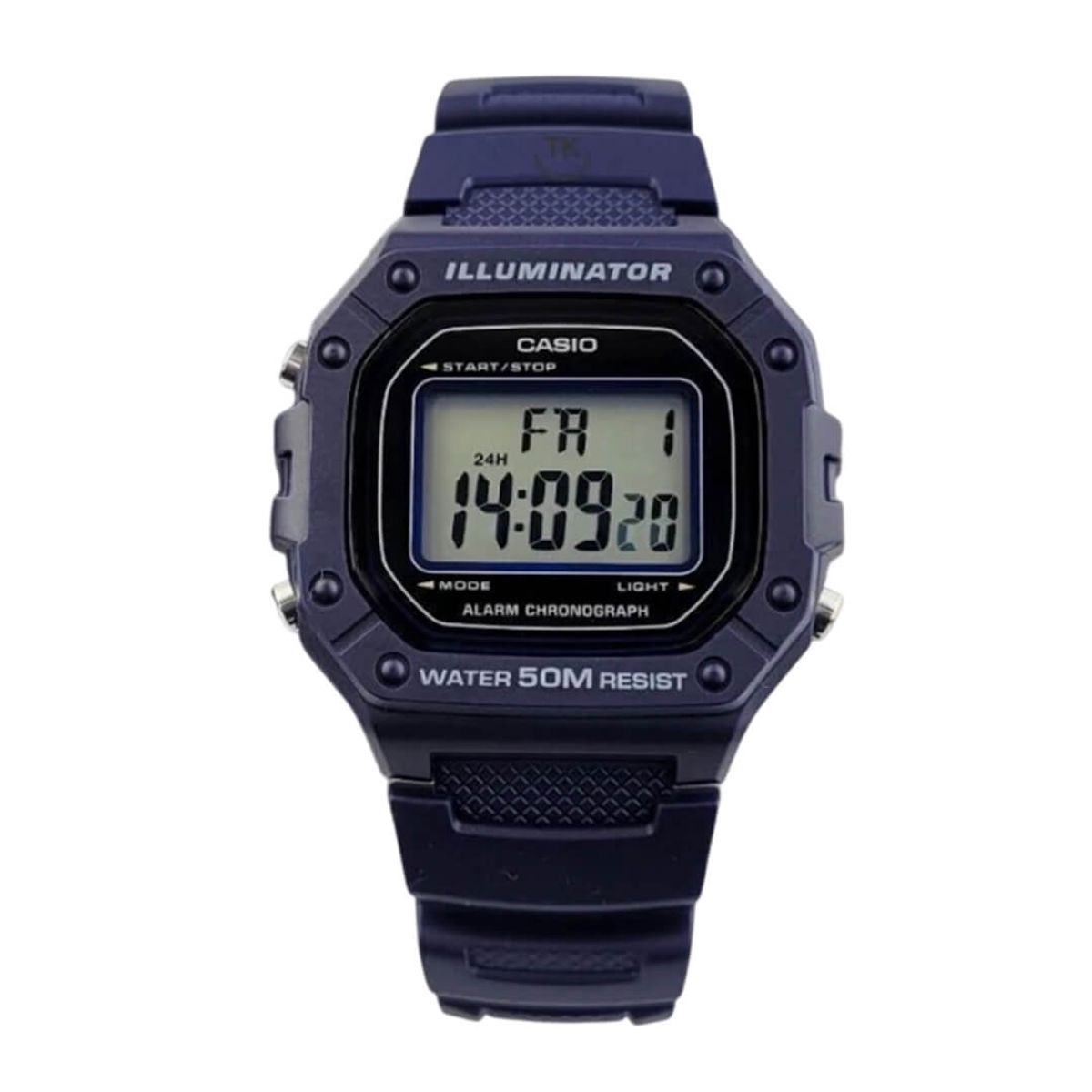 CASIO - Reloj Casio W-218H-2A Hombre Resina Azul
