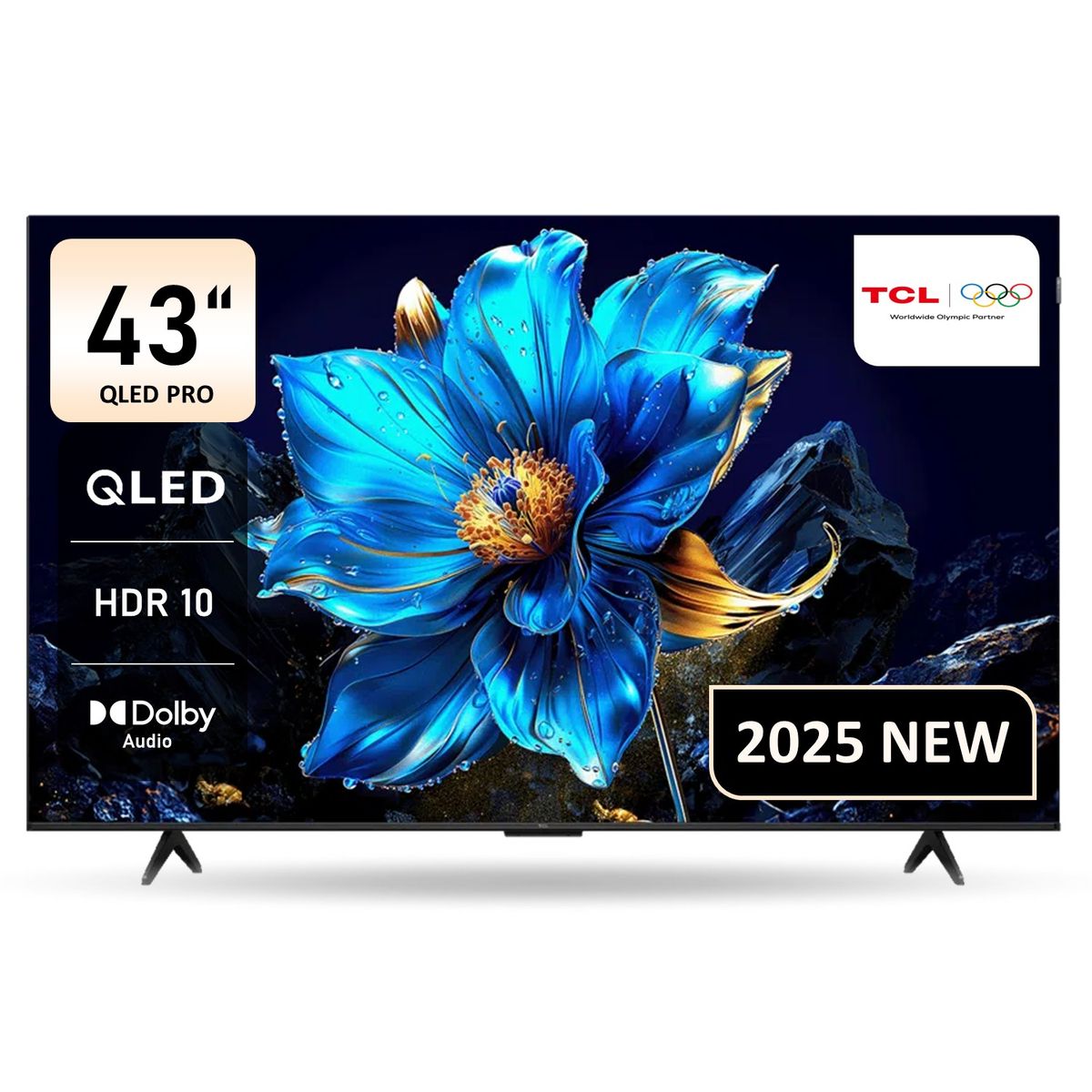TCL - Televisor TCL 43 QLED FHD Smart TV Google TV 43S5K