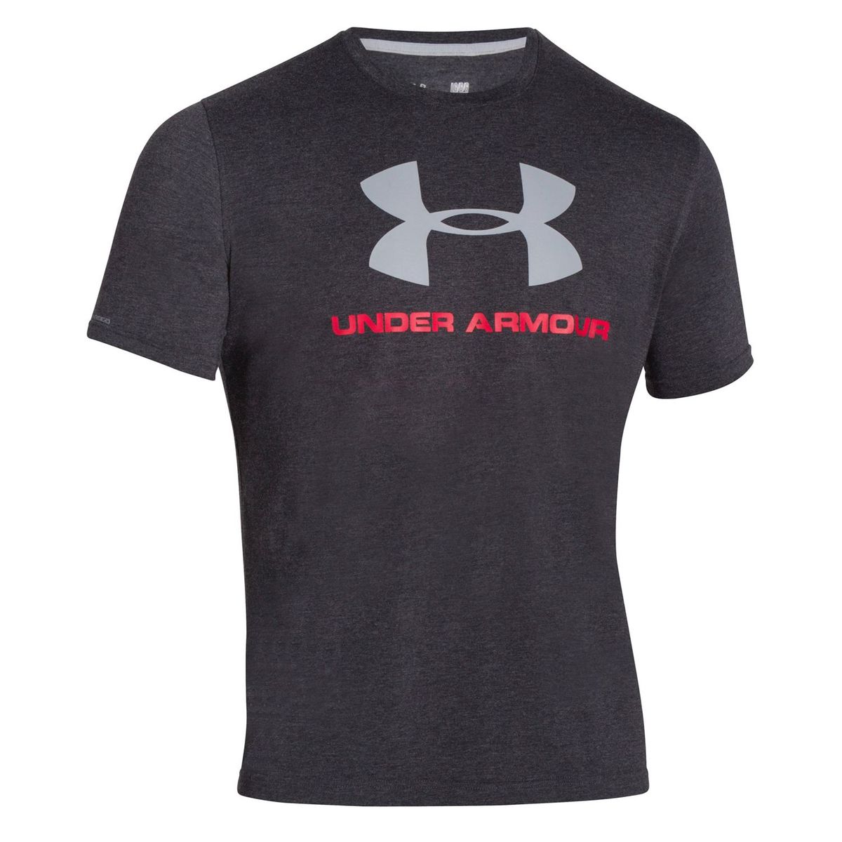 UNDER ARMOUR - Polo Deportivo Sportstyle Logo Negro