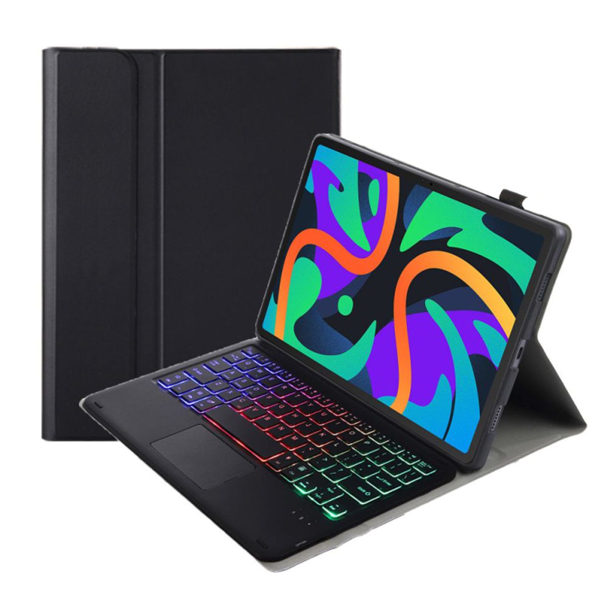 LENOVO - Lenovo Xiaoxin Pad 2024 8+128 Gris TB331FC+Negro Teclado iluminado