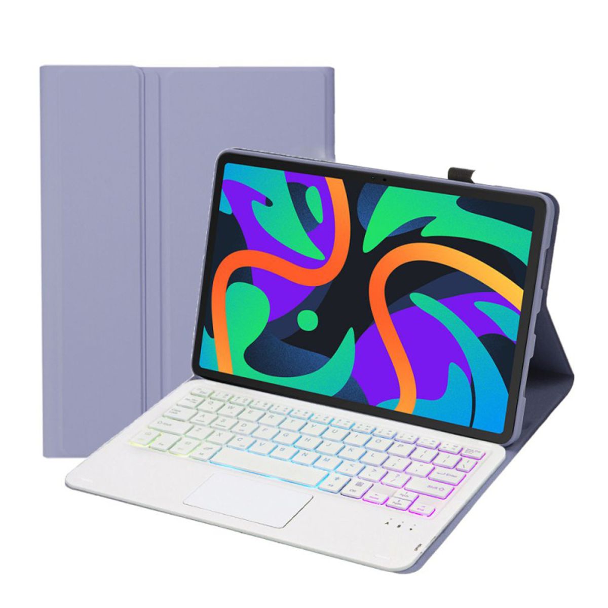 LENOVO - Lenovo Xiaoxin Pad 2024 8+128 Morado TB331FC+Morado Teclado iluminado