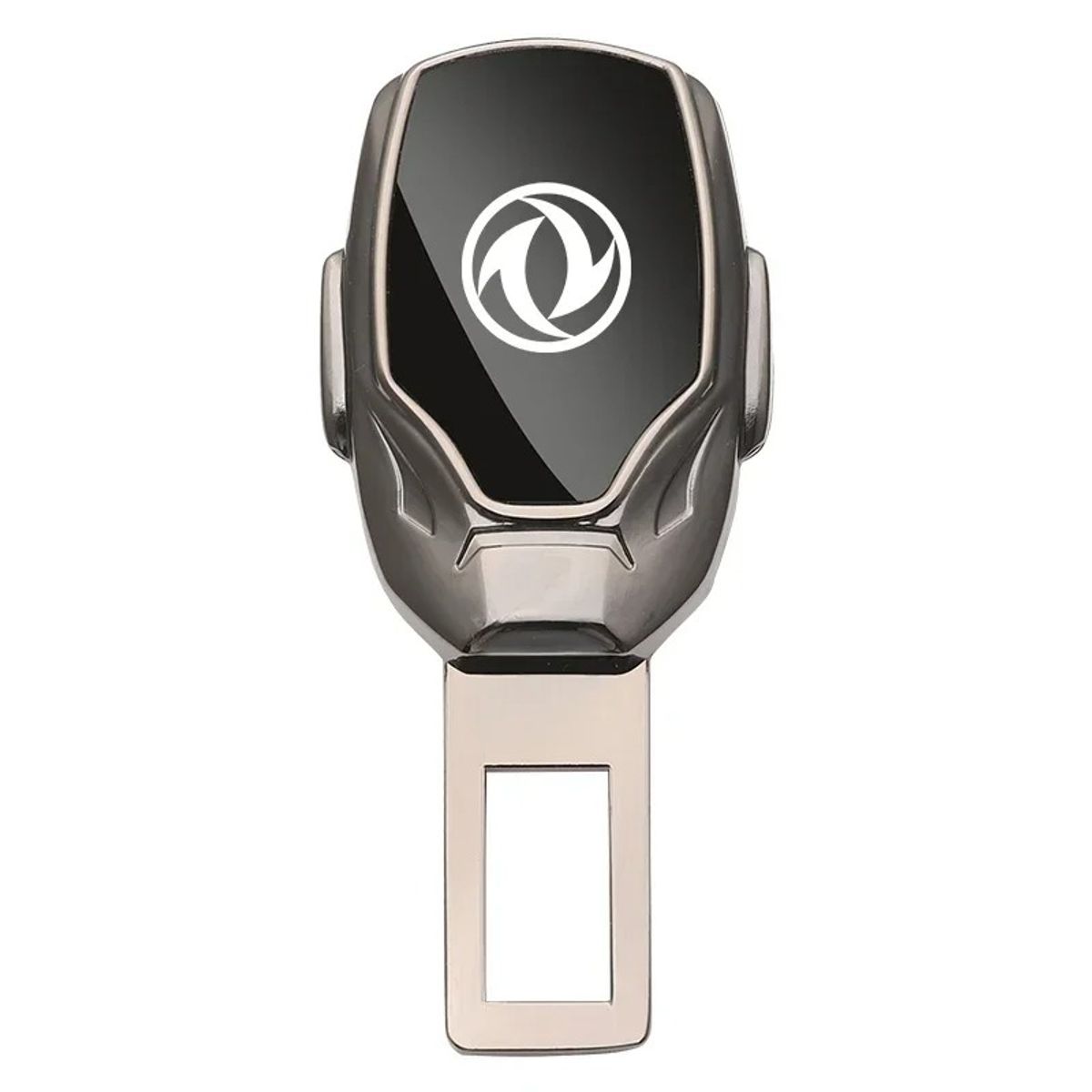 GENERICO - Clip de Seguridad Metálico para Cinturón de Auto Hebilla Universal de Acero Inoxidable