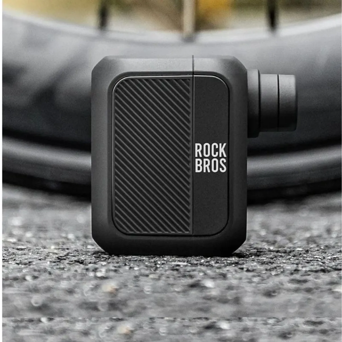 Rockbros - Inflador Portátil Eléctrico Rockbros Para Bicicletas