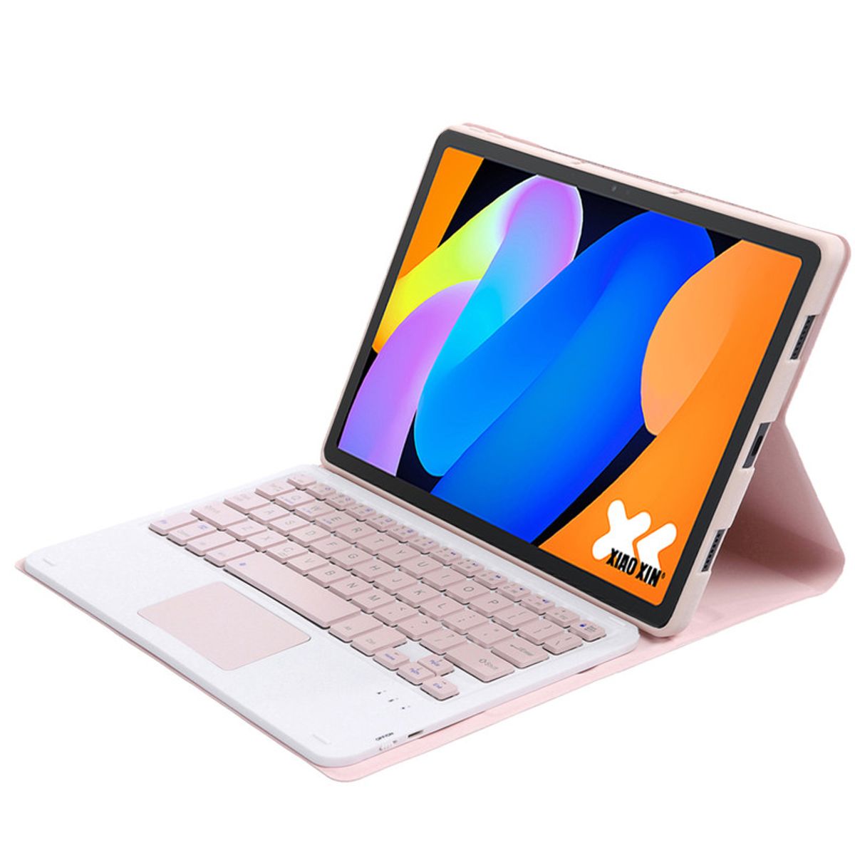 LENOVO - Tablet Lenovo Xiaoxin pad 11 2025 8+256GB 11 WIFI 25K - Gris con Teclado Rosado