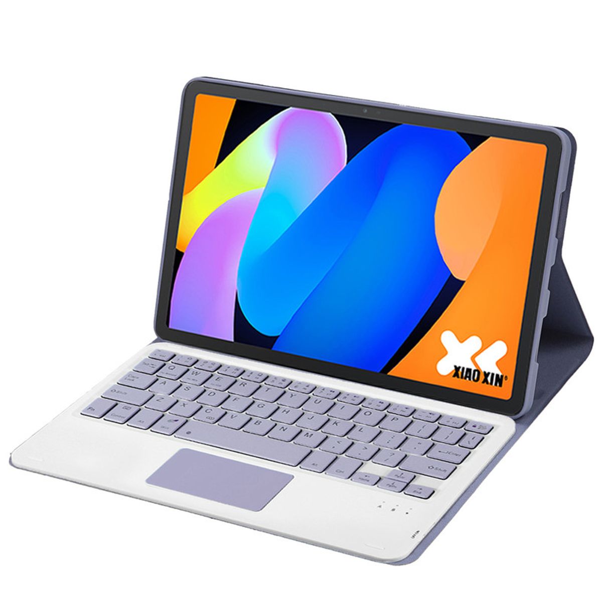 LENOVO - Tablet Lenovo Xiaoxin pad 11 2025 6+128GB 11 WIFI 25K - Azul con Teclado Morado