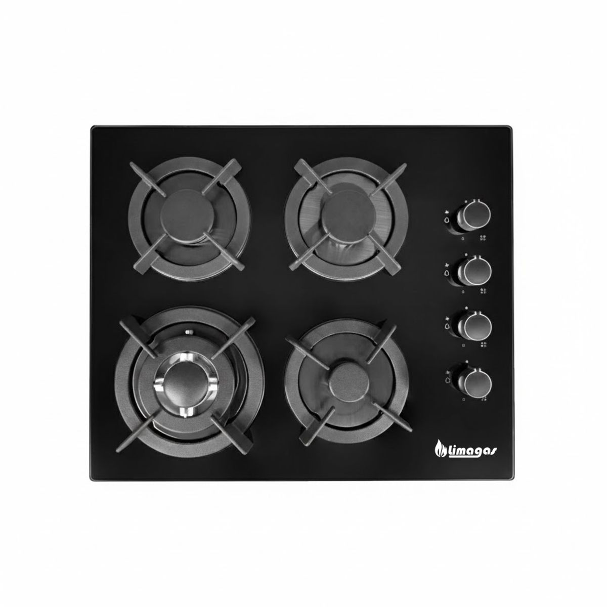 OEM - cocina empotrable de 4 hornillas, vidrio templado Marca Limagas