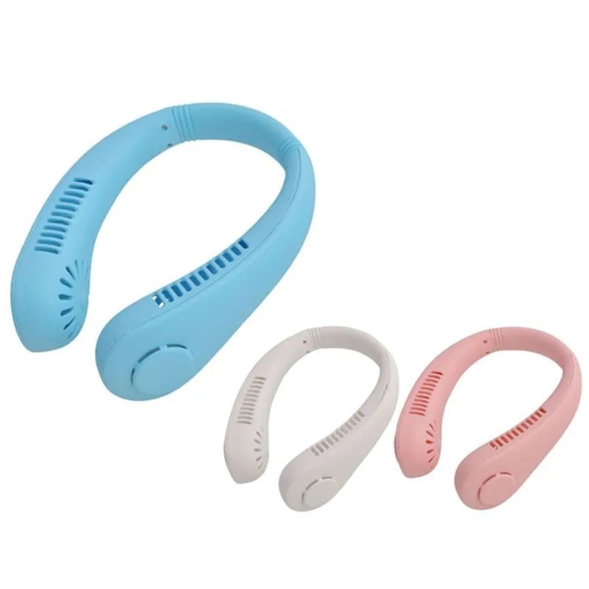 GENERICO - Ventilador Portátil de Cuello con Batería Recargable